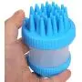 ISENVO Pet Dog Cat Bath & Massage Brush, Pet Scrubber Shampoo Dispenser Silicone Brush Bristle Pet Cleaning Device Wahser Bathing Comb Tool ISENVO Pet Dog Cat Bath & Massage Brush, Pet Scrubber Shampoo Dispenser Silicone Brush Bristle Pet Cleaning Device Wahser Bathing Comb Tool