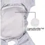 vecomfy Washable Dog Diapers Female for Small Dogs,(4 Pack) Premium Reusable Leakproof Large Doggie Nappies,L vecomfy Washable Dog Diapers Female for Small Dogs,(4 Pack) Premium Reusable Leakproof Large Doggie Nappies,L