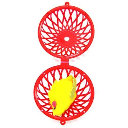 Ychaoya Mouse in The Cage Toy, Detachable Plastic Cage Mouse Pet Toys, Random Color Delivery Ychaoya Mouse in The Cage Toy, Detachable Plastic Cage Mouse Pet Toys, Random Color Delivery