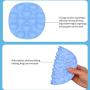 Youzeem Dog/Cat Slow Pet Feeder Food Bowl, Dog Licking Mat, Dog/Cat Bowl Mat to Relieve Anxiety, Meal Preparation Snack Mat, Dog Pet Food Mat Supplies, Dog Training Snack Food Mat (2 Pack)