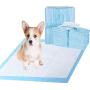 Pets First Premium Training Dog Pads (75 Count) Newest Upgraded 2020 Version - Most Absorbent Puppy Pads. Latest Tech of Doggy Pads for Training Pets & Avoiding Leaks, Blue, Model: TP-6075