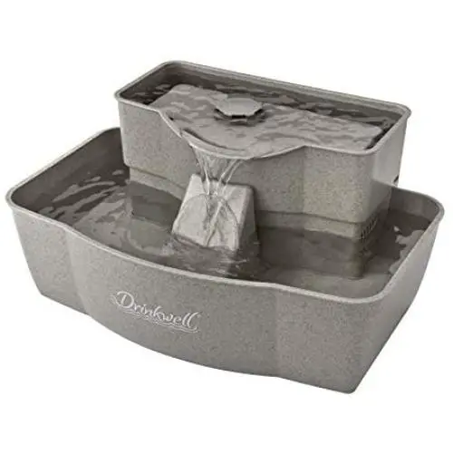 PetSafe Drinkwell Multi-Tier Cat and Dog Drinking Fountain, 100 Oz Capacity Automatic Water Dispenser for Pets, Fresh Free-Flowing Stream, Easy to Clean Hygienic Durable Material, Filters Included PetSafe Drinkwell Multi-Tier Cat and Dog Drinking Fountain, 100 Oz Capacity Automatic Water Dispenser for Pets, Fresh Free-Flowing Stream, Easy to Clean Hygienic Durable Material, Filters Included
