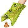 ECO-CLEAN Dog Poop Bags, 24 Rolls/360 Bags with Dispenser, Dog Waste Bags, Unscented, Leak-Proof, Easy Tear-Off
