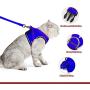 SENYE PET Cat Harness Escape Proof Small Cat and Dog Soft Mesh Vest Harnesses Adjustable Pet Harness with Leash Clip & Reflective Strap Cat Walking Jacket Comfort Fit for Kitten Puppy