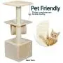 Zone Tech Pet Cat Tower Tree - Premium Quality Large Multi-Level Safe Cat Tree Stand House with Scratching Posts Tower Playing Spot Condo Zone Tech Pet Cat Tower Tree - Premium Quality Large Multi-Level Safe Cat Tree Stand House with Scratching Posts Tower Playing Spot Condo