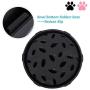 Plastic Dog Bowl Slow Eating Feeder, No Chocking Anti-gulp Slower Bowl, Stop Bloat for Dogs, Reduce Slip Puzzle Bowl for Small Puppy Medium Dogs, Eco-Friendly Non-toxic Maze Bowl for Fast Eater