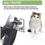 Tbrand Dog & Cat Pets Nail Clippers and Trimmers - with Safety Guard/LED Light/Nail Storage Box, Free Nail File- Professional Grooming Tool for Large and Small Animals