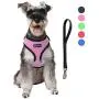 PetiFine Dog Harness with Car Safety Seat Belt, Adjustable Breathable Air Mesh Puppy Vest Harness for X- Small/Small/Medium/Large Dogs & Cats PetiFine Dog Harness with Car Safety Seat Belt, Adjustable Breathable Air Mesh Puppy Vest Harness for X- Small/Small/Medium/Large Dogs & Cats