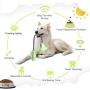 WLHOPE Dog Chew Toys for Aggressive Chewers Medium Large Breed Suction Cup Interactive Puzzle Tug of War Pull Toy Puppy Teeth Cleaning (Green)