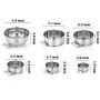JiangYan-US Crate Dog Bowl, Stainless Steel Hanging Pet Food Water Bowls for Dogs and Cats