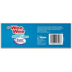 Wee-Wee Disposable Diaper Super Absorbent Liners, 10 Pack