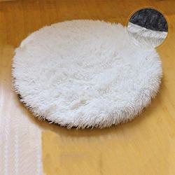 Vivi Bear Cat Bed Dog Bed Round pet nest Extra Soft Comfortable Cute,Cat Cushion Bed Washable,Oval Donut Nesting Cave Bed Suitable for Cats and Small Medium Dogs