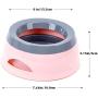 HAI+ Dog Water Bowl Slobber Stopper, No Spill Dog Water Bowl, Vehicle Carried No-Spill Pet Travel Water Bowls, Dripless Avoid Wet Mouth Pet Bowl for Dogs/Cats