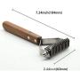 MEIBAI Pet Grooming Brush, Undercoat Rake Grooming Dematting Comb Professional Deshedding Tool for Dogs and Cats for Easy Mats & Tangles Removing