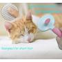 KIRTI Self Cleaning Slicker Brush for Dogs and Cats, Pet Grooming Hair Brush with Pin,Improve Blood Circulation and Massage