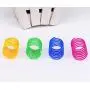 ISMARTEN Pet Wide Colorful Springs Cat Toys Plastic Coil Spiral Springs for Cat Kitten Pets 60 Pack (Random Color)