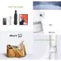 Missrir Portable Dog Water Bottle, 15oz Dog Water Bottles For Walking,Collapsible Dog Bottle for Travel/Hiking, Travel Water Bowl For Dogs No Spill With Long Watering Trough, BPA Free(White) Missrir Portable Dog Water Bottle, 15oz Dog Water Bottles For Walking,Collapsible Dog Bottle for Travel/Hiking, Travel Water Bowl For Dogs No Spill With Long Watering Trough, BPA Free(White)