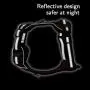 FOSSMAO No Pull Dog Harness Adjustable Reflective Oxford Easy Control Medium Large Dog Harness with A Free Dog pet Collar Lights FOSSMAO No Pull Dog Harness Adjustable Reflective Oxford Easy Control Medium Large Dog Harness with A Free Dog pet Collar Lights