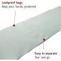 Leashboss PackUp Pouch Dog Treat Training Fanny Pack (Gray) with 120 Bags, 8 Rolls Unscented Leak Proof Gray Poop Bags