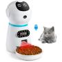 isYoung Automatic Pet Feeder, 118oz/3.5L Smart Food Dispenser for Cats and Dogs – Portion Control, Voice Recorder, Programmable Timer for up to 4 Meals per Day