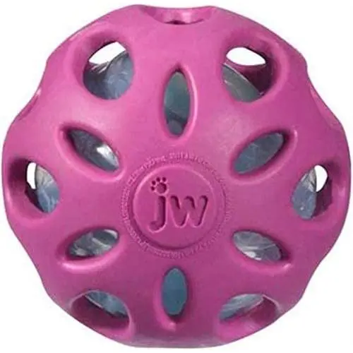 JW Pet Crackle Heads Crackle Ball, Small JW Pet Crackle Heads Crackle Ball, Small