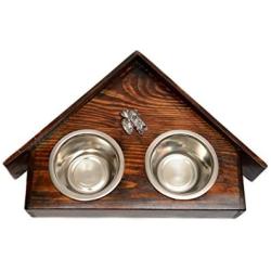 Airedale Terrier, a Dogs Bowl with a Relief from ArtDog