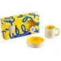 Wild & Woofy Ceramic Coffee Mug & Feed Me First Cat Food Bowl Set Wild & Woofy Ceramic Coffee Mug & Feed Me First Cat Food Bowl Set