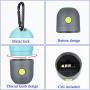 2 Pieces Dog Poop Waste Bag Holder Dispenser with LED Flashlight and 2 Rolls Dog Poop Waste Bags Leak-Proof Dog Waste Bags