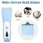 HANSPROU Dog Shaver Clippers High Power Dog Clipper for Thick Heavy Coats Low Noise Plug-in Pet Trimmer Pet Professional Grooming Clippers with Guard Combs Brush for Dogs Cats and Other Animals