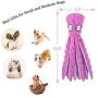 Morvsspe Pet Interactive Dog Toys for Small and Medium Dogs, Durable Plush Squeaky Octopus Dog Toy for Puppy Teething Chew Toys