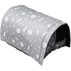 GUOXY Deluxe Soft Cat Bed, Pet House, Cats Tunnel Shelter, Waterproof Outdoor Cat Shelter, Oxford Cloth Soft Foldable Portable Stray Pet Shelter,22.4416.5414.96Inch