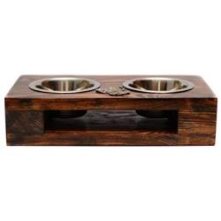 Irish Wolfhound, a Dogs Bowl with a Relief from ArtDog