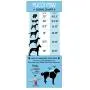 Pucci Paw Dog Harness No Pull Easy Walk for Dogs Cushioned Extra Padding Comfortable Mesh Pet Harness Breathable All Weather Light Weight Strong Puppy Small Medium Large Dog