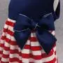 Fitwarm 100% Cotton Striped Dog Dress Doggie Clothes Puppy Vest Dress Pet Cat Apparel Blue Red Fitwarm 100% Cotton Striped Dog Dress Doggie Clothes Puppy Vest Dress Pet Cat Apparel Blue Red