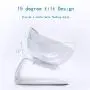 Luck Dawn Double Dog Cat Bowls with Raised Stand, 15 Degree Tilted Design Neck Guard Stand Raised Pet Food Water Feeder Bowl for Cats or Small Dogs Luck Dawn Double Dog Cat Bowls with Raised Stand, 15 Degree Tilted Design Neck Guard Stand Raised Pet Food Water Feeder Bowl for Cats or Small Dogs