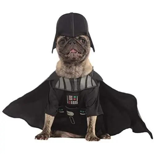 Rubies Star Wars Darth Vader Pet Costume With Removable Cape Rubies Star Wars Darth Vader Pet Costume With Removable Cape
