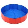 LUXEHOME Foldable Dog Pet Swimming Pool Bathing Tub, 31.5x8 inches