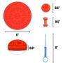 HIFEOS Lick Mat for Dogs - 2 Pieces Silicone Lick Pad with Super Suction, for Pet Bathing, Grooming, and Dog Training, Bonus a Pet Pill Medicine Feeder