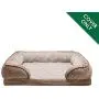 Furhaven Pet Dog Bed - Cooling Gel Memory Foam Faux Fleece and Chenille Soft Woven Traditional Sofa-Style Living Room Couch Pet Bed with Removable Cover for Dogs and Cats Furhaven Pet Dog Bed - Cooling Gel Memory Foam Faux Fleece and Chenille Soft Woven Traditional Sofa-Style Living Room Couch Pet Bed with Removable Cover for Dogs and Cats