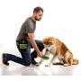 PERRAMA Dog Treat Bag, Training Pouch for Small and Large Dogs with Clicker and Collapsible Food Bowl BPA Free – Pet Treats Tote Bag with Waist and Shoulder Reflective Straps and Belt Clip