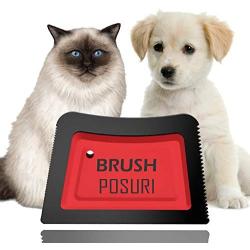 POSURI 2Pack Pet Hair Detailer Dog Hair Remover, Mini Pet Hair Cleaner Brush for Dead Corners of Sofas Car Seats Carpeting Upholstery Roof-Liner