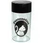 Pawvacs Set of 3 ( 6, 12, 24 Ounce ) Vacuum Sealed Pet Food Storage Containers; Black Cap & Clear Body/Black Cat Pawvacs Set of 3 ( 6, 12, 24 Ounce ) Vacuum Sealed Pet Food Storage Containers; Black Cap & Clear Body/Black Cat