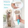 MMCPET DELE Retractable Slicker Brush for Cats and Dogs, Self-Cleaning Grooming Brush