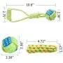 Pet Dogs Cotton Rope Chew Toys Interactive Tug of War Ball Toys for Puppies Teething Clean Aggressive Chewers 3 in 1 Set … Pet Dogs Cotton Rope Chew Toys Interactive Tug of War Ball Toys for Puppies Teething Clean Aggressive Chewers 3 in 1 Set …