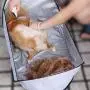 La La Pet Folding Non-Stick Pet Grooming Tent Dog Hair Catcher Cat Hair Cutting Tray Puppy Hair Trimming Organizer