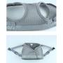 Dog Cat Harness Vest, Pet Soft Safety Mesh Breathable Leash Set with 2 Metal Buckle for Kitties, Puppy (Small)