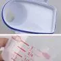 Jzenzero Pet Food Storage Container Airtight Dog Cats Foods Container with Measuring Cup Clear 2.5L Jzenzero Pet Food Storage Container Airtight Dog Cats Foods Container with Measuring Cup Clear 2.5L