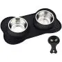 URPOWER Dog Bowls Stainless Steel Dog Bowl with No Spill Dog Food Bowl Non-Slip Silicone Mat Feeder Bowls Pet Bowl for Puppy Small Medium Dogs Cats and Pets URPOWER Dog Bowls Stainless Steel Dog Bowl with No Spill Dog Food Bowl Non-Slip Silicone Mat Feeder Bowls Pet Bowl for Puppy Small Medium Dogs Cats and Pets
