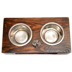 Soft-Coated Wheaten Terrier , a Dogs Bowl with a Relief from ArtDog