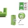 PET N PET Dog Poop Bag 120 Count Poop Bags 100% Vegetable-Based Corn Starch Compostable Poop Bags Unscented Poop Bags Refill Rolls